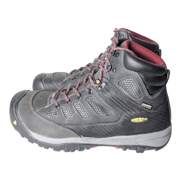 KEEN Tucson Mid Steel Toe Waterproof Work Boots Size 11D - Picture 2 of 9